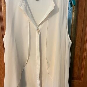 Ana brand flowing sleeveless blouse.